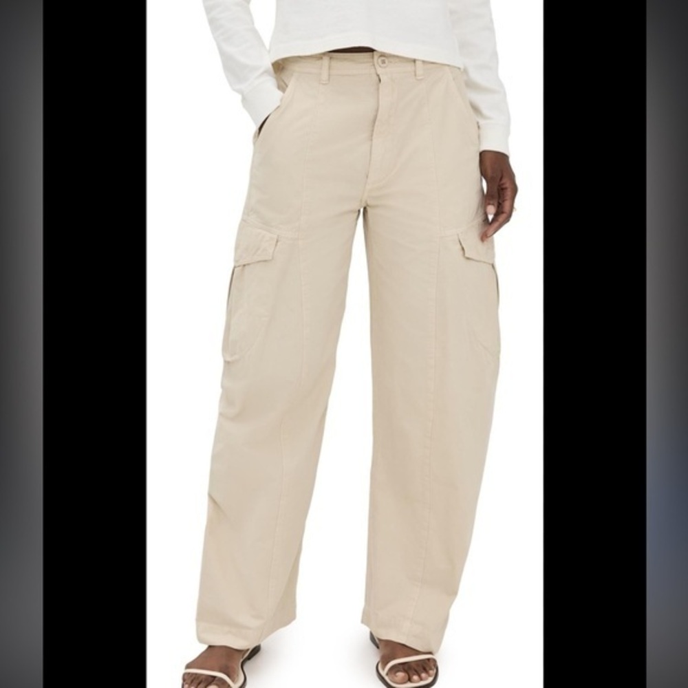 Vintage Ralph Lauren wide leg cargo pants woman’s size 10 Y2K style